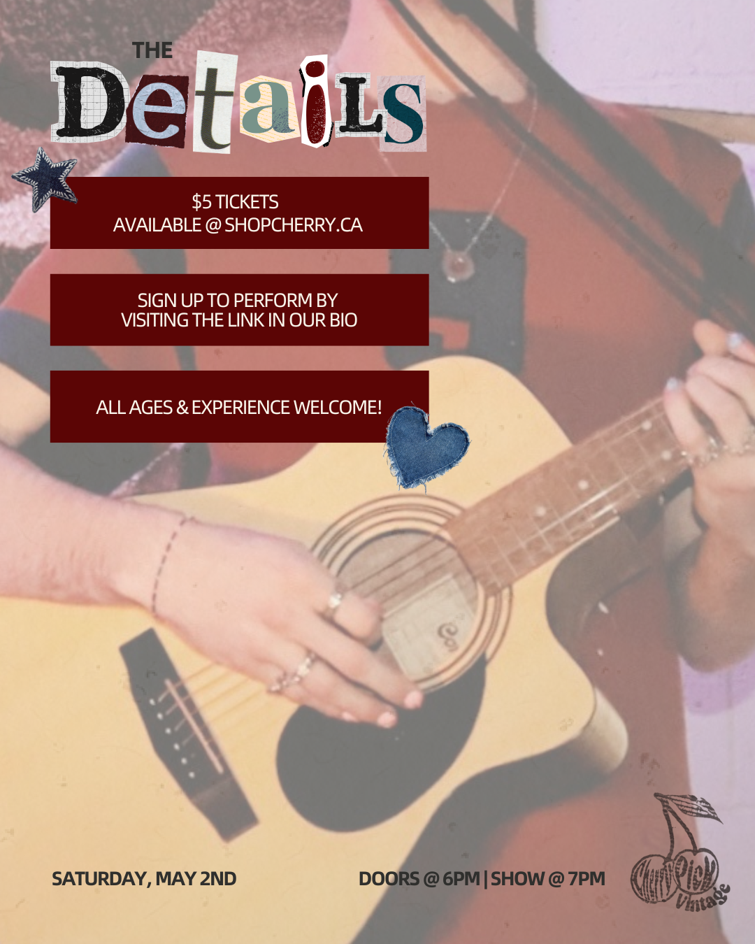 Open Mic Nite Ticket ★