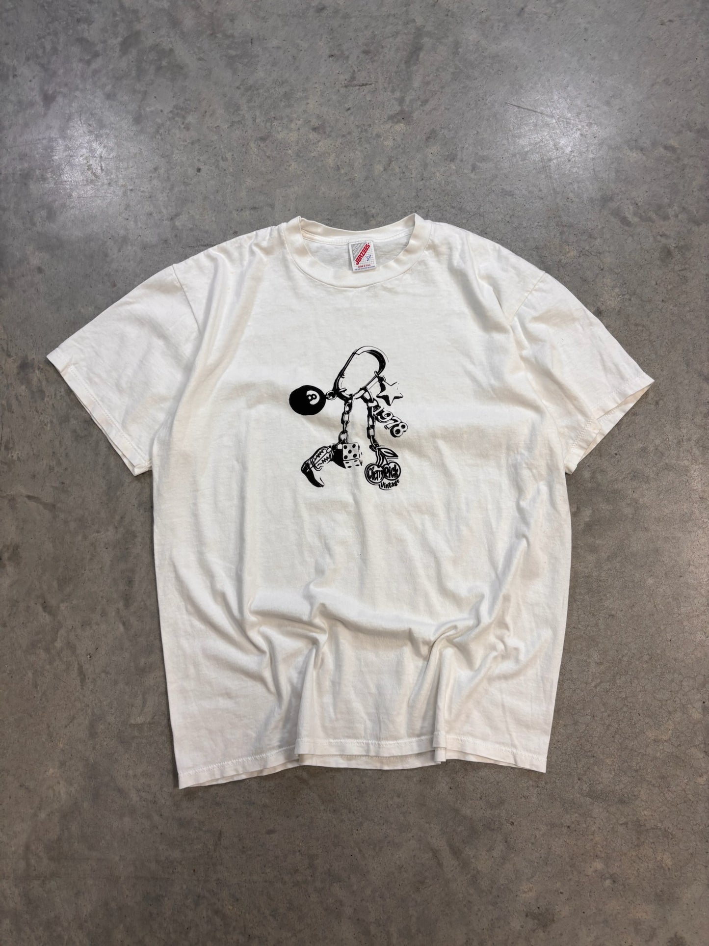 Cherry Pride ★ 90s White Tee (L)