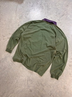 Cherry Pride ★ 90s Two Tone Rugby Shirt (L)