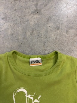 Cherry Pride ★ 90s Green Tee (XS)