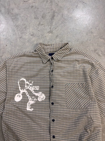Cherry Pride ★ Short Sleeve Nautica Button Down (XL)
