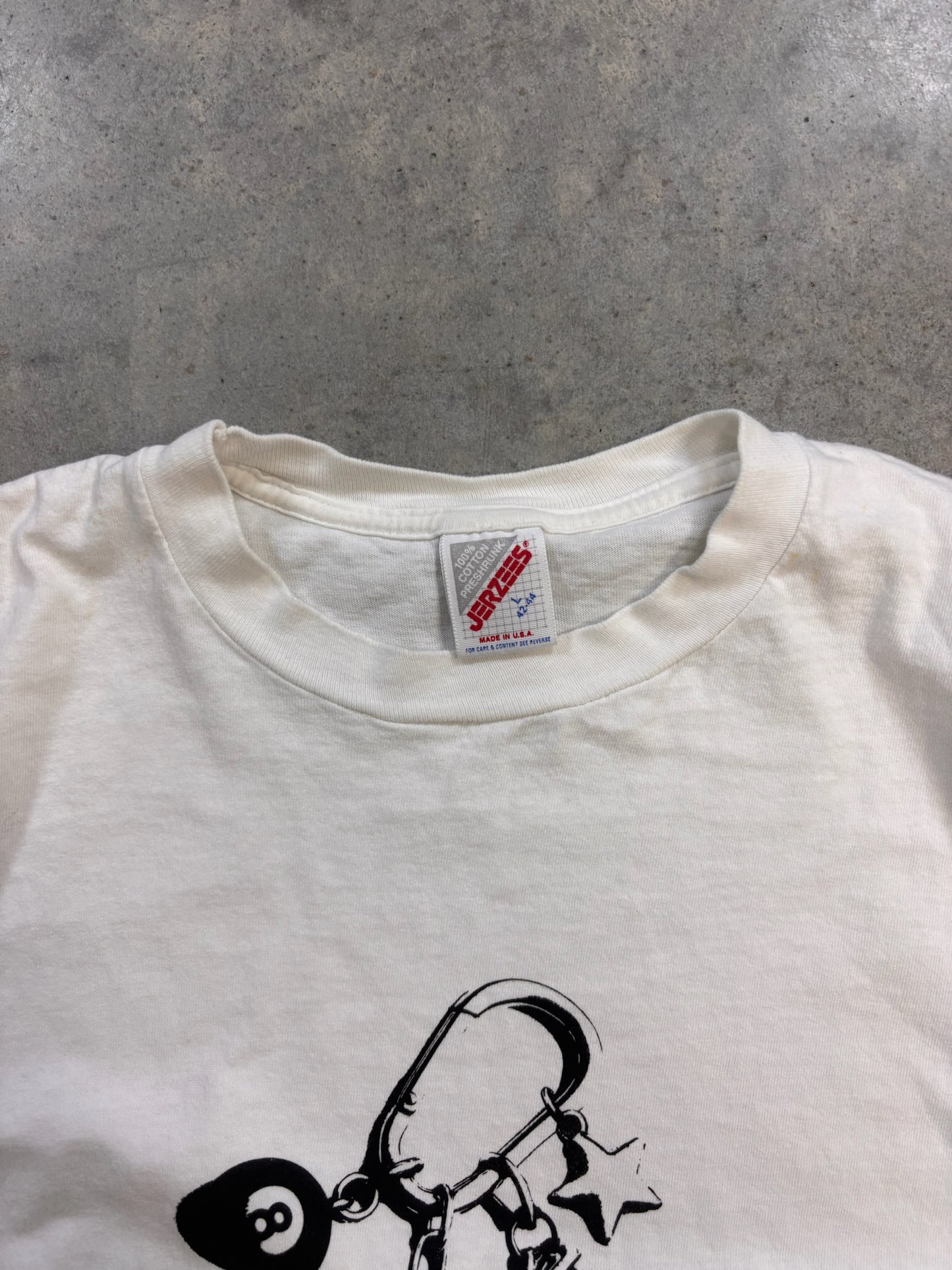 Cherry Pride ★ 90s White Tee (L)