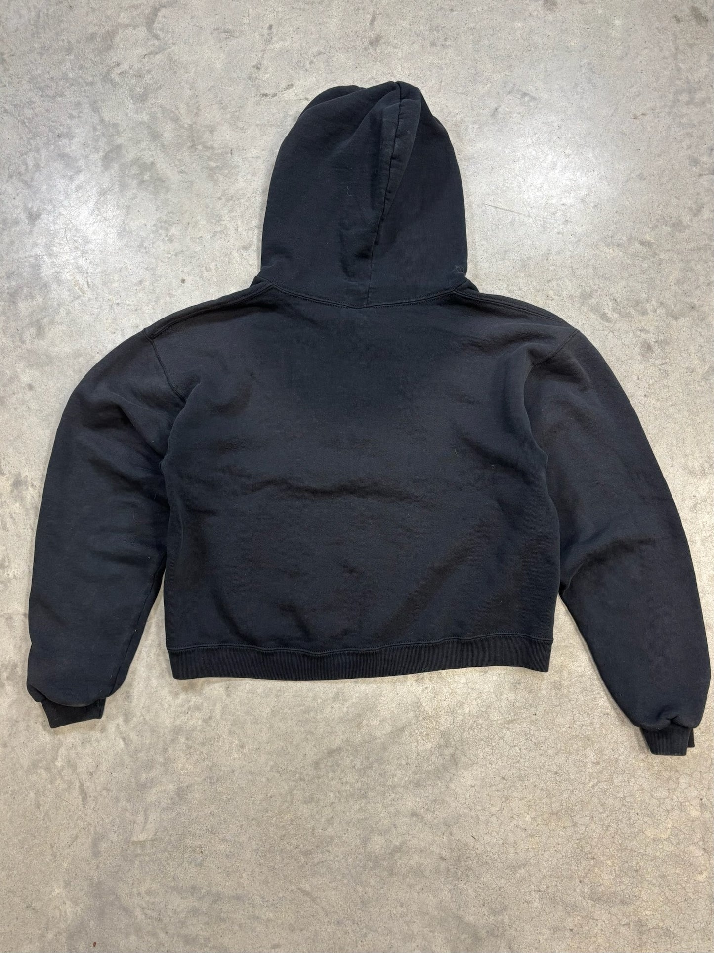 00s Black Russell 'C' Zip Up (S)