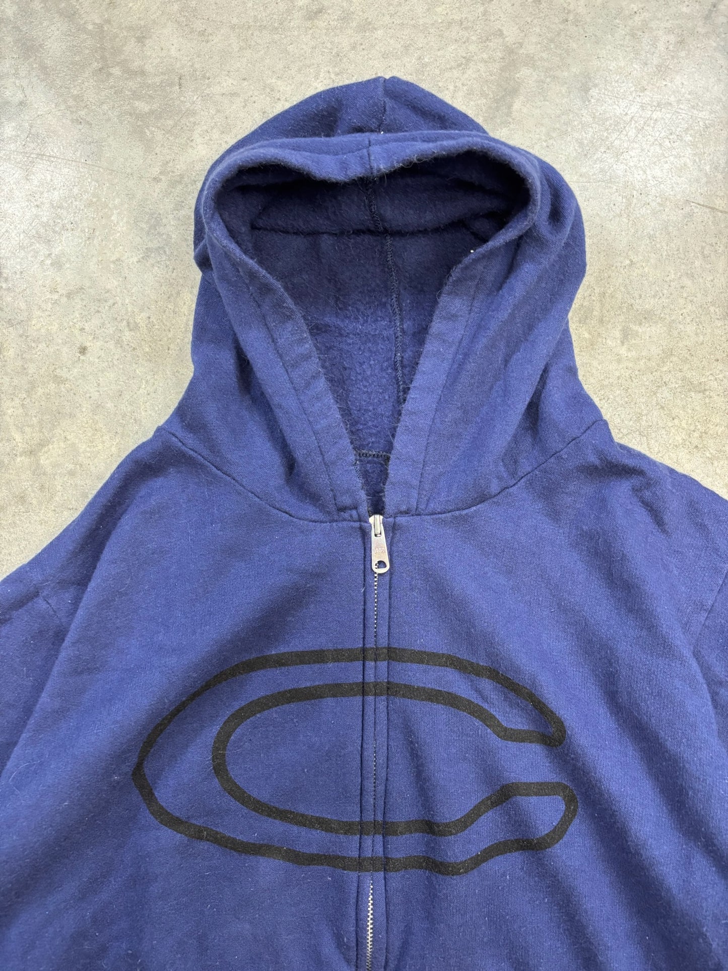 80s Purple 'C' Zip Up (XL)