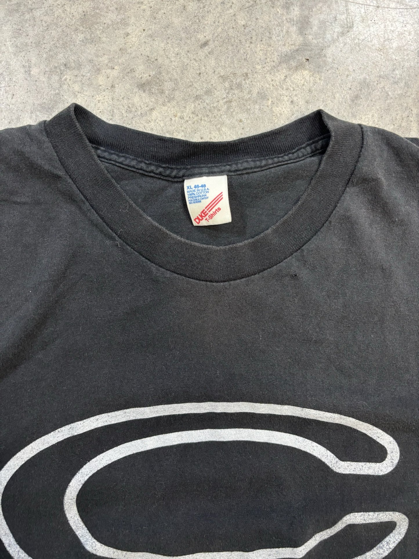 90s Black 'C' Tee (XL)
