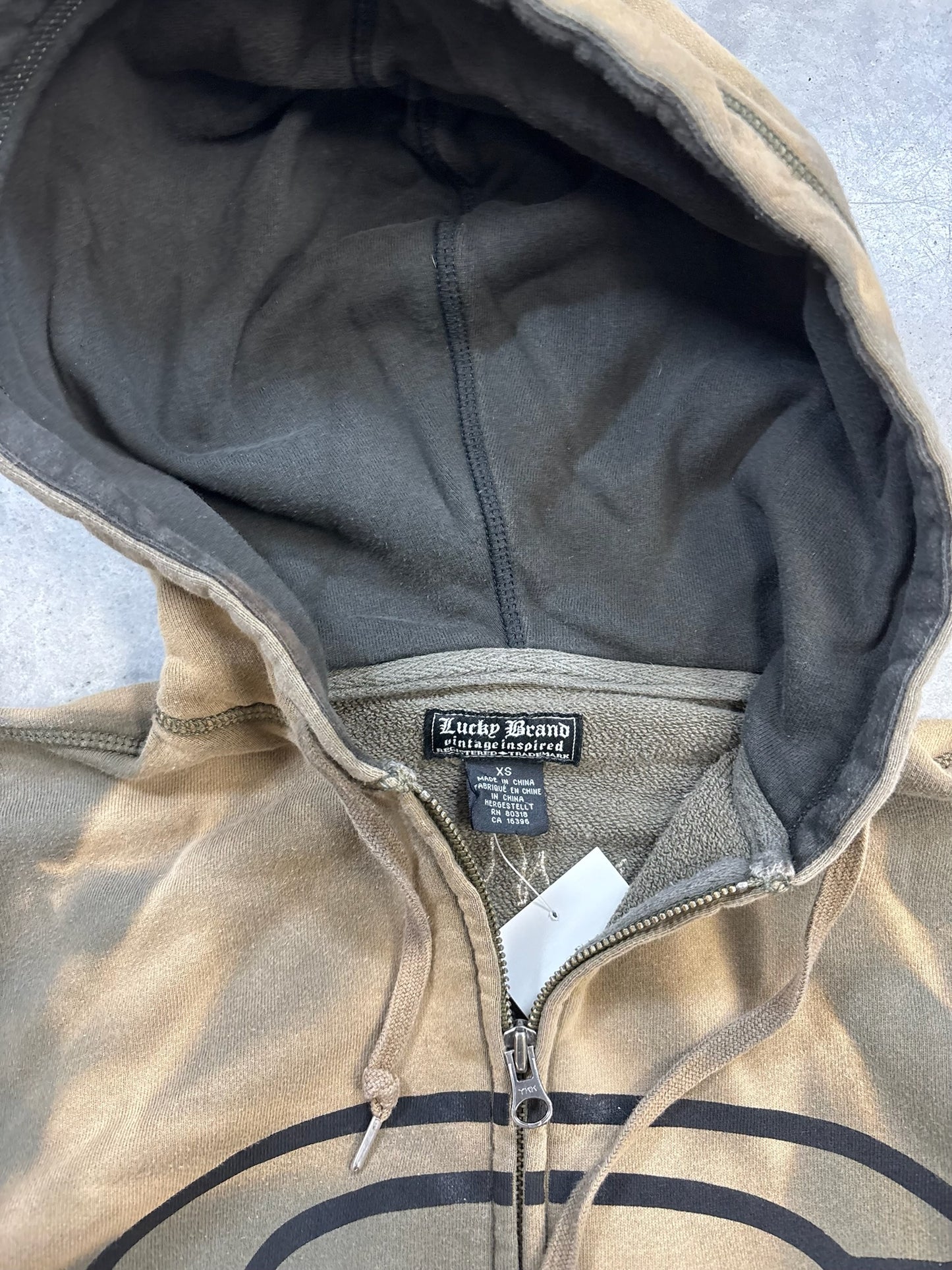 Y2K 'C' Zip Up (XS)