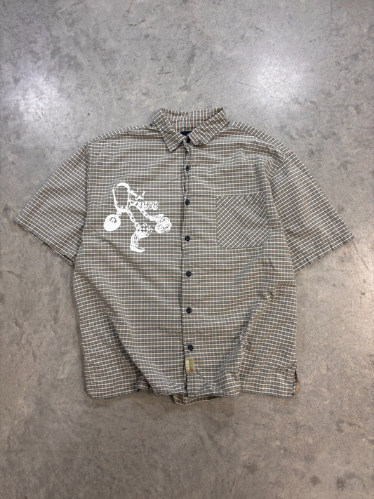 Cherry Pride ★ Short Sleeve Nautica Button Down (XL)