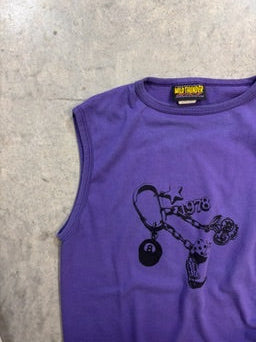 Cherry Pride ★ 90s Purple Tank (M)