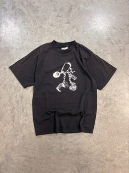 Cherry Pride ★ 90s Black Tee (Youth L)