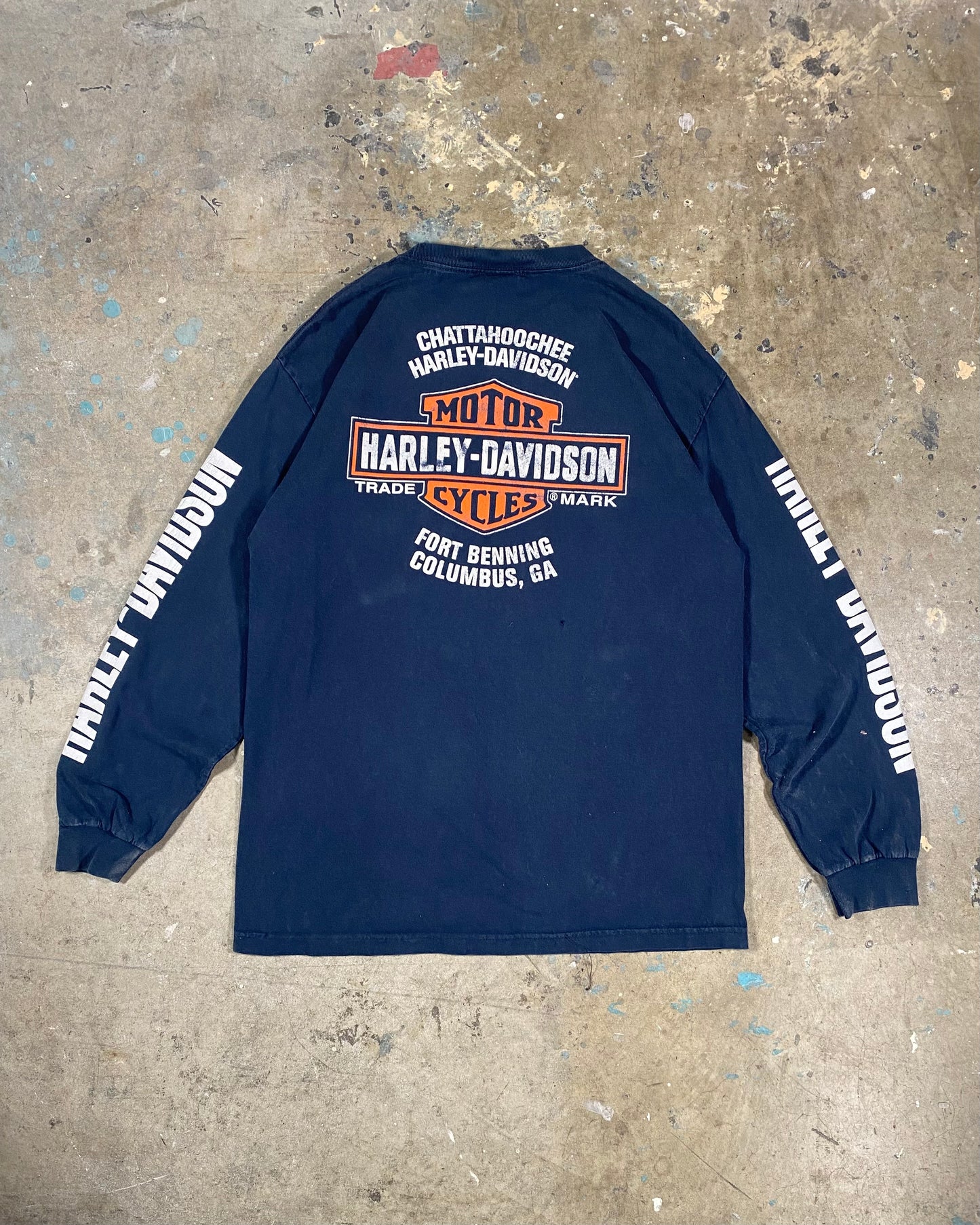 Navy Harley Davidson Longsleeve (L)