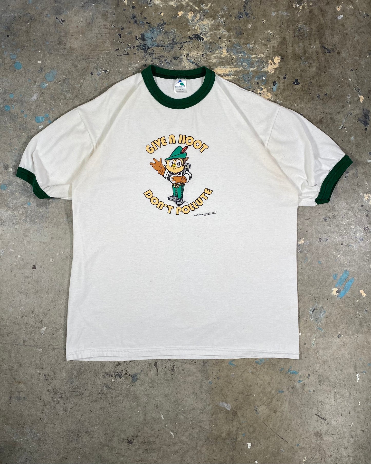 Give a Hoot Don't Pollute Tee (XL)