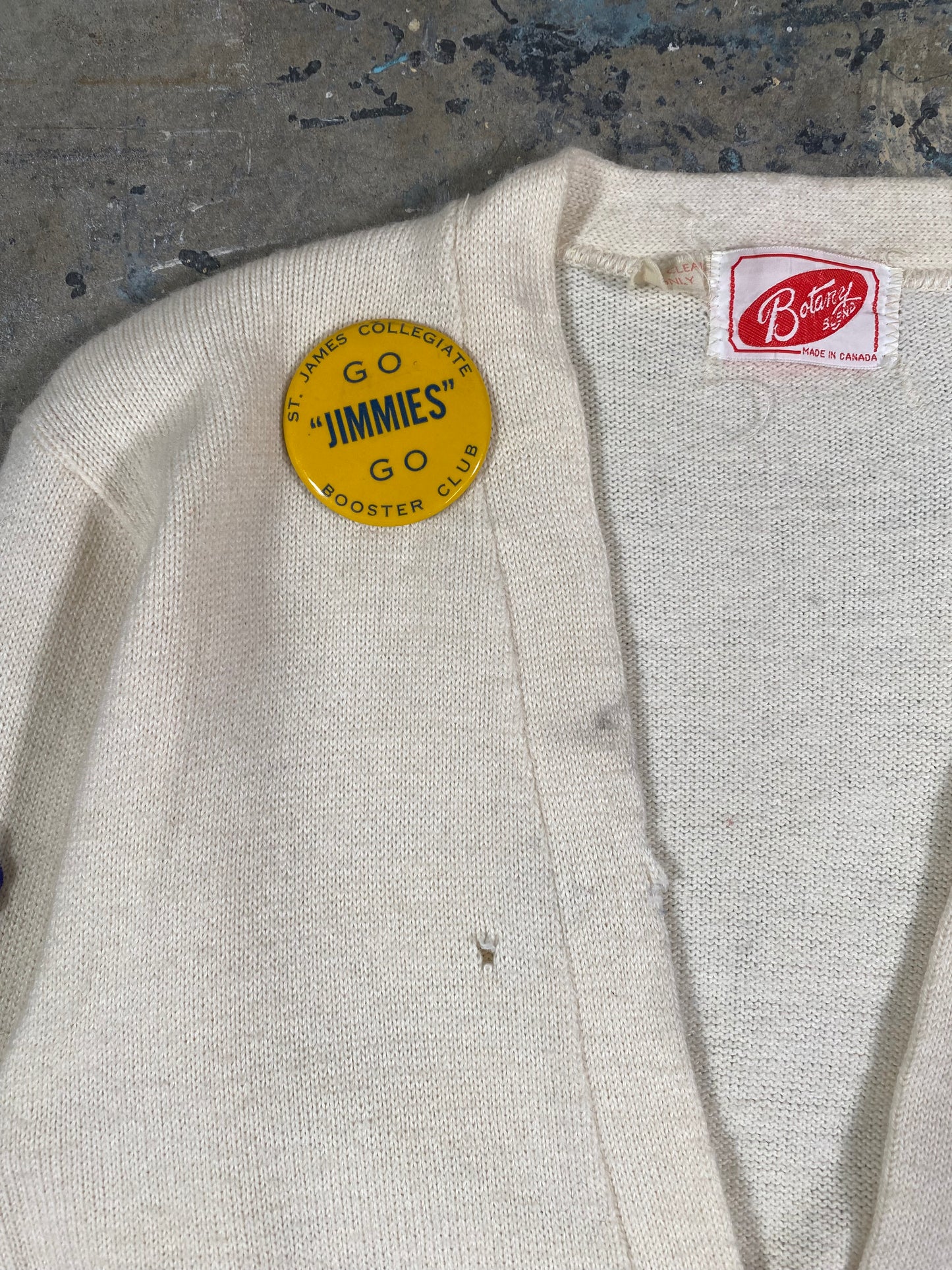 Vintage Patch-Work Cardigan (S)