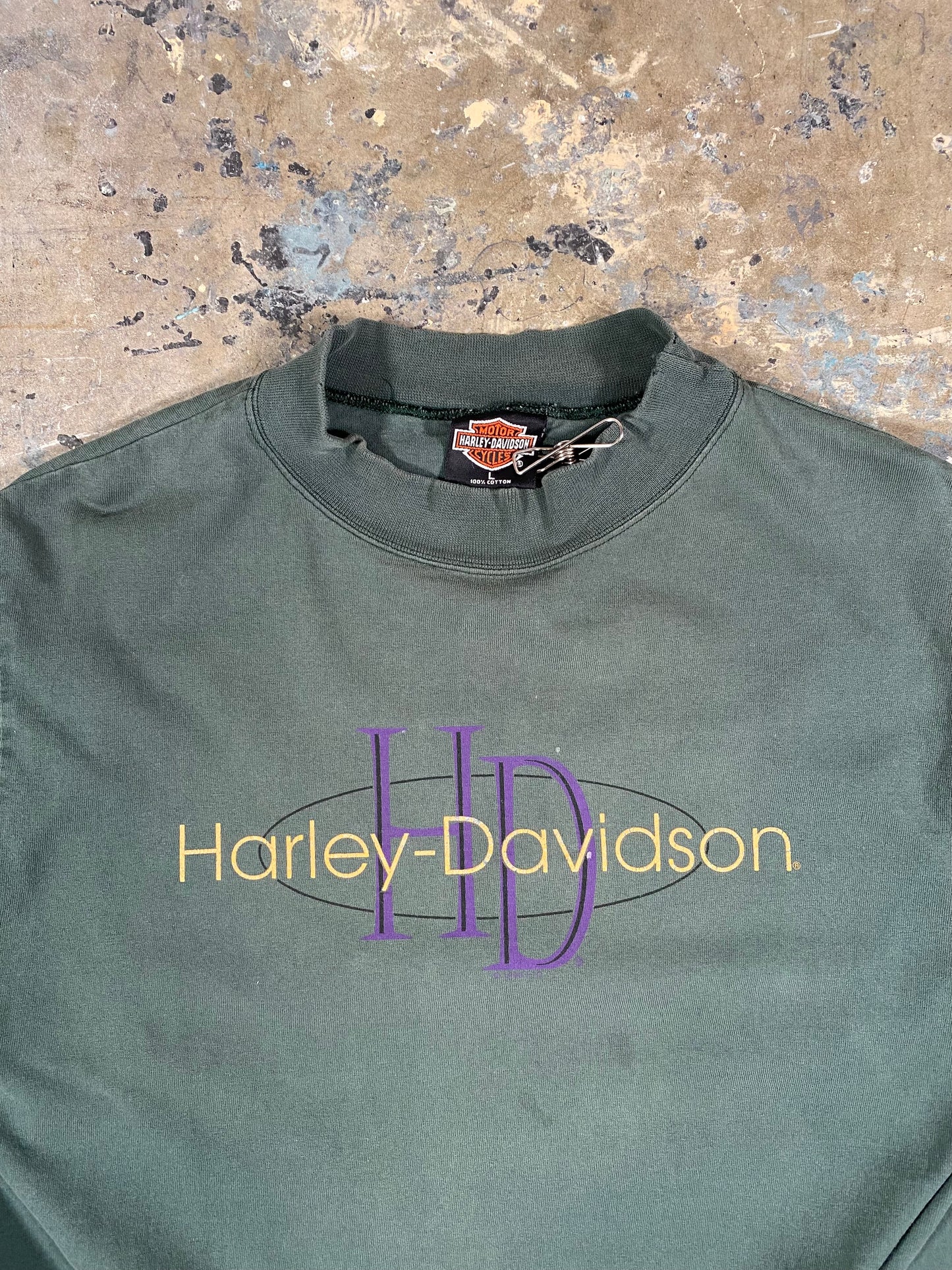 Harley Davidson Embroidered LS (L)