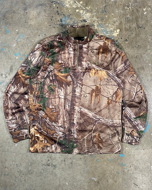 Under Armour x Real Tree Collab Quarter Zip (L)