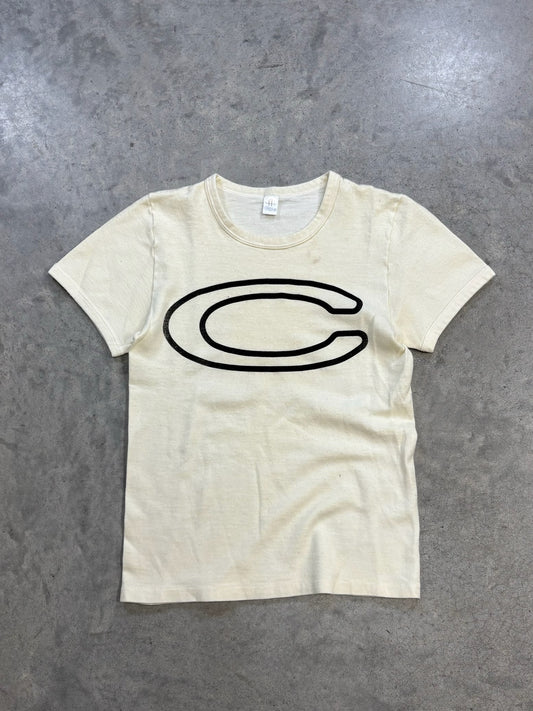 90s Cream 'C' Tee