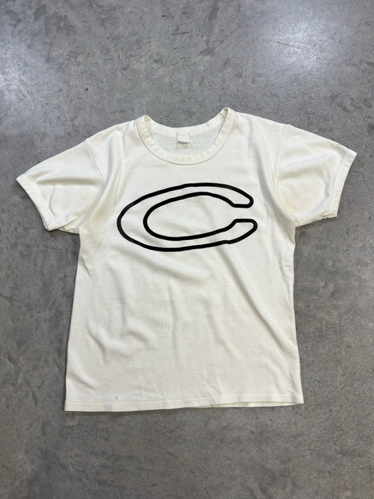 90s White 'C' Tee