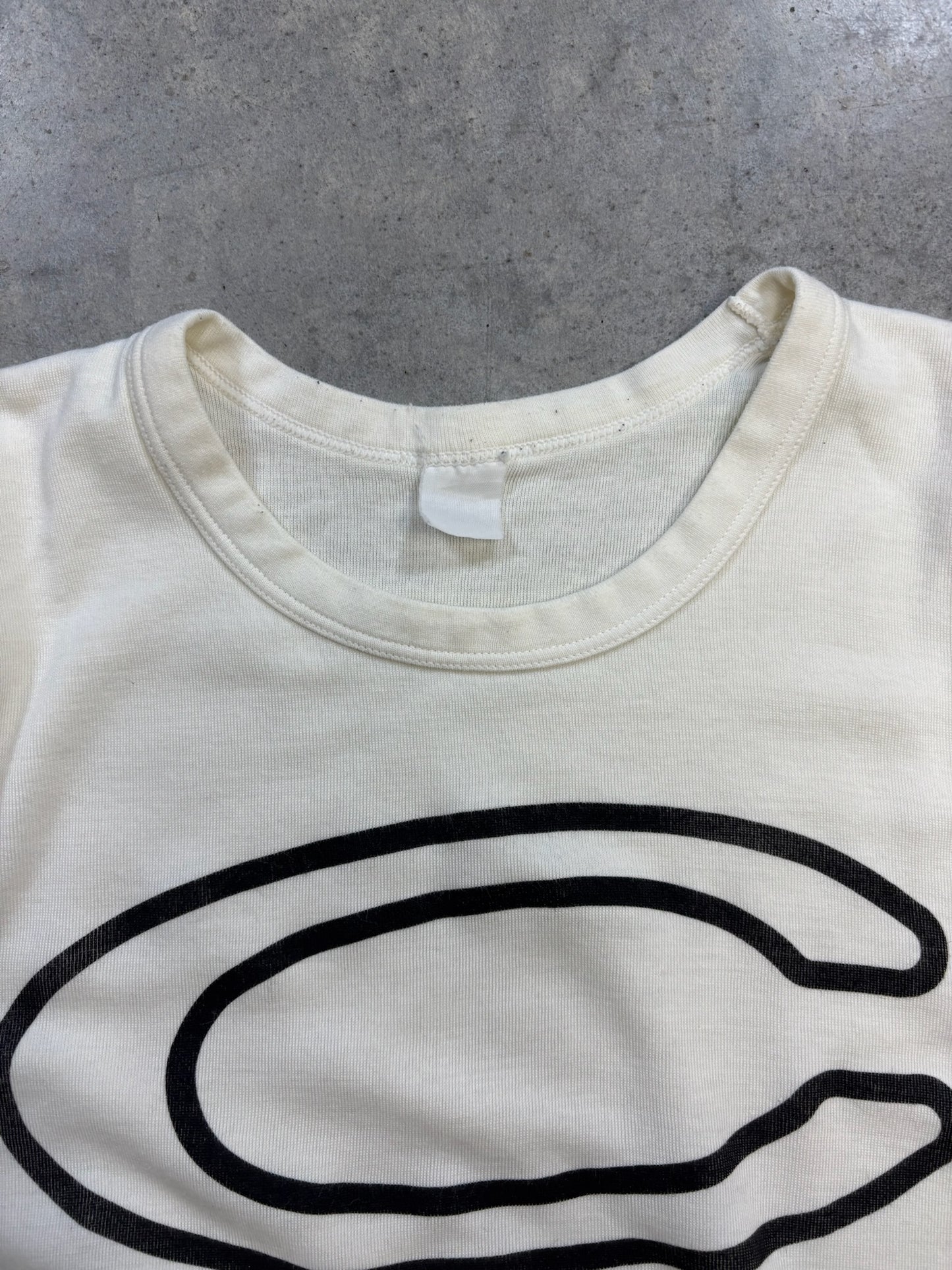 90s White 'C' Tee