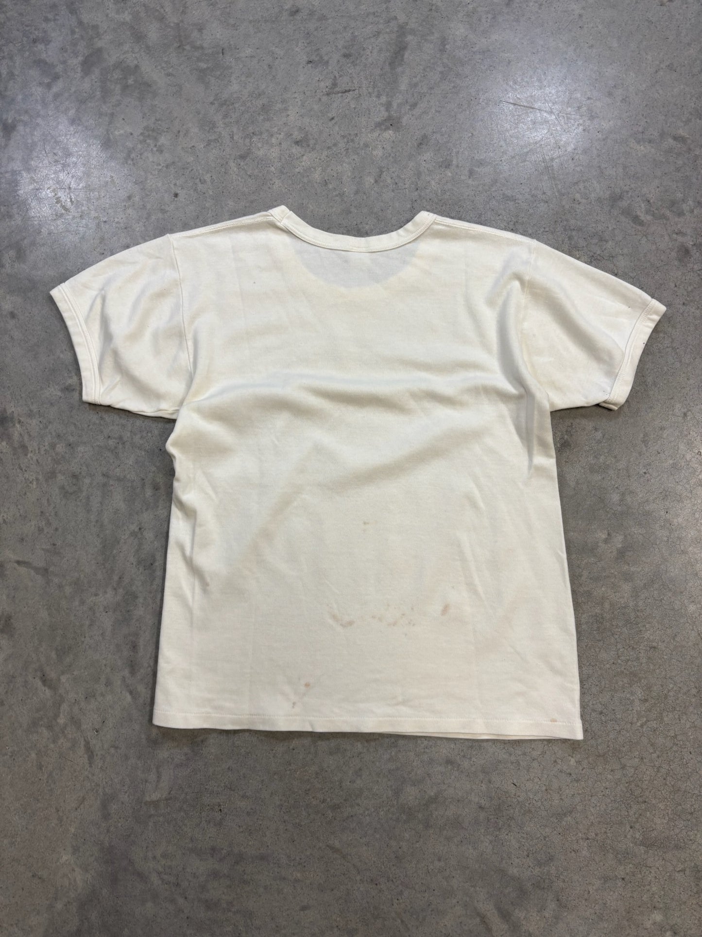 90s White 'C' Tee
