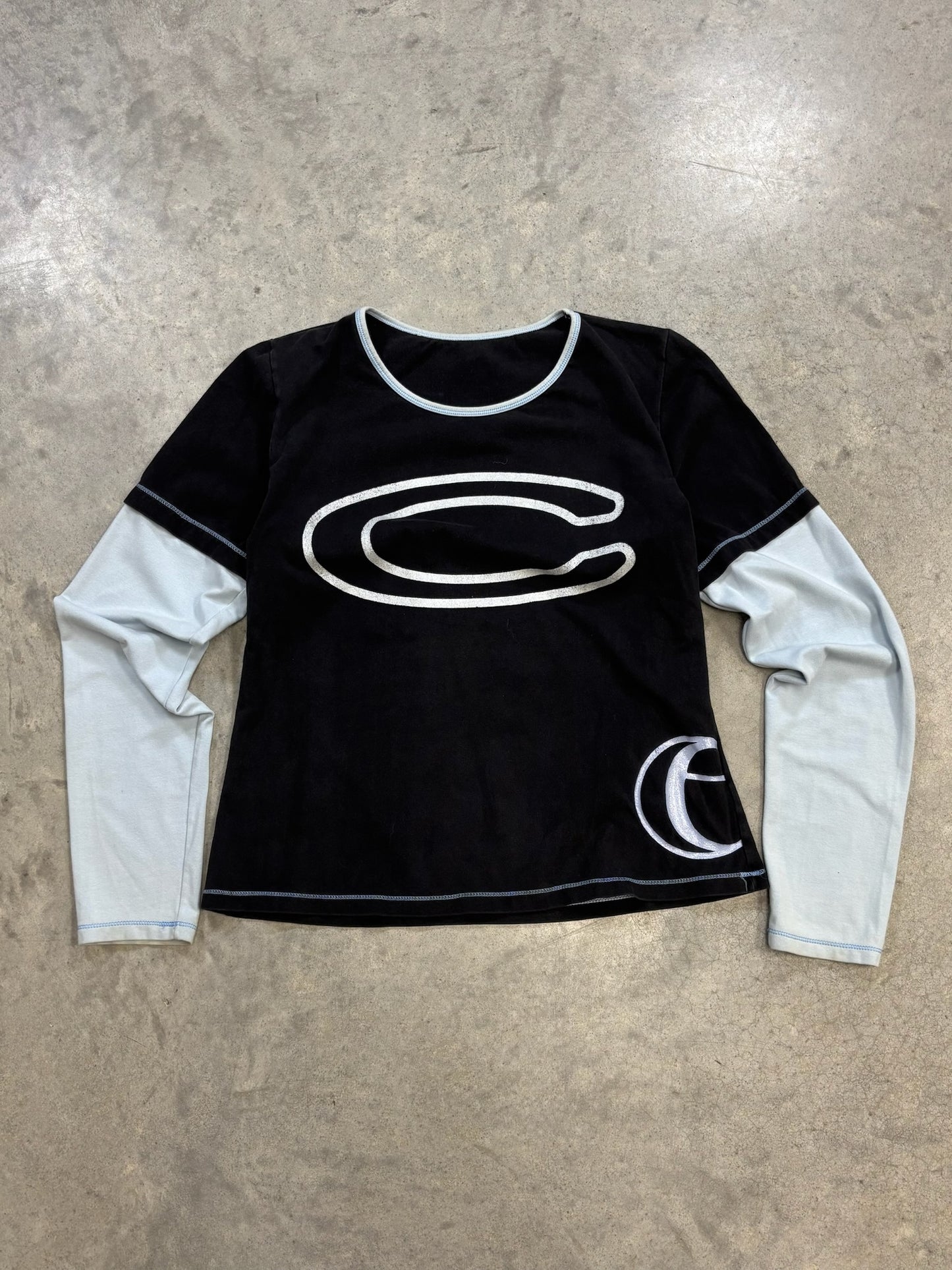 Two Tone 'C' Longsleeve