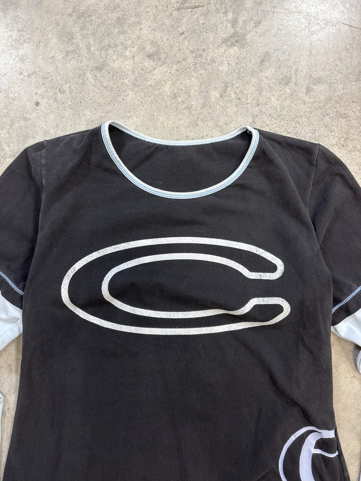 Two Tone 'C' Longsleeve