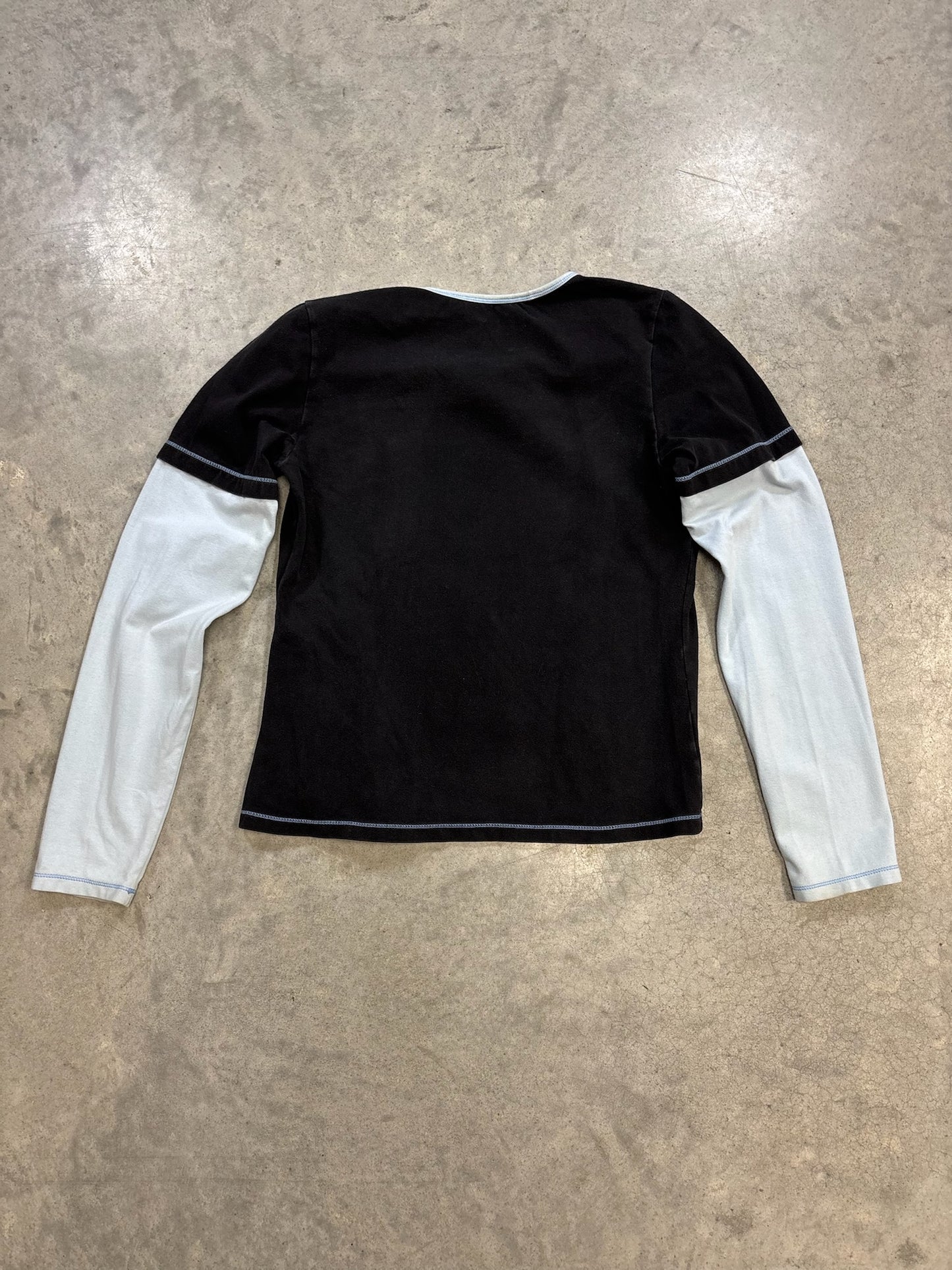 Two Tone 'C' Longsleeve
