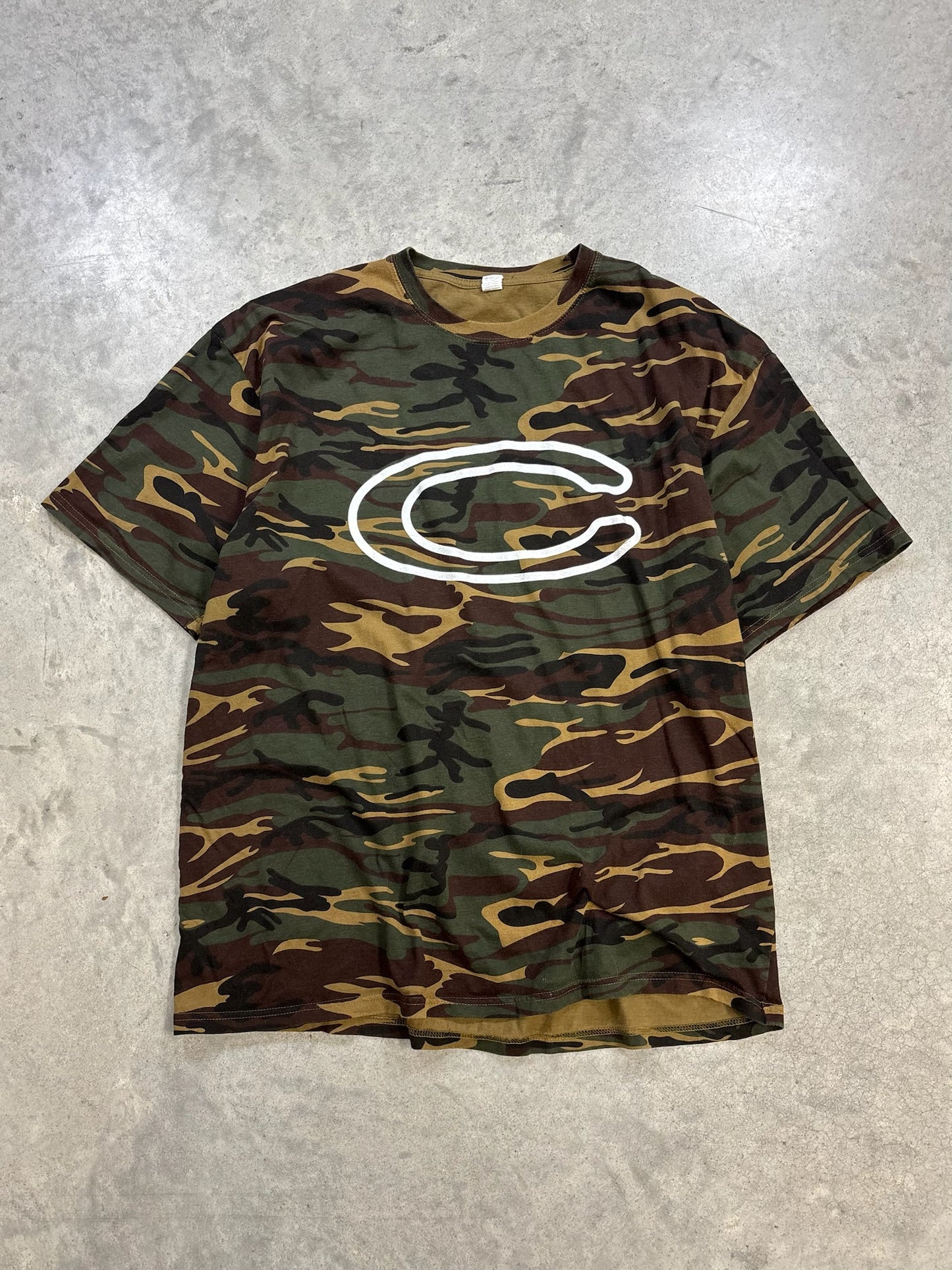 Camo 'C ' Tee