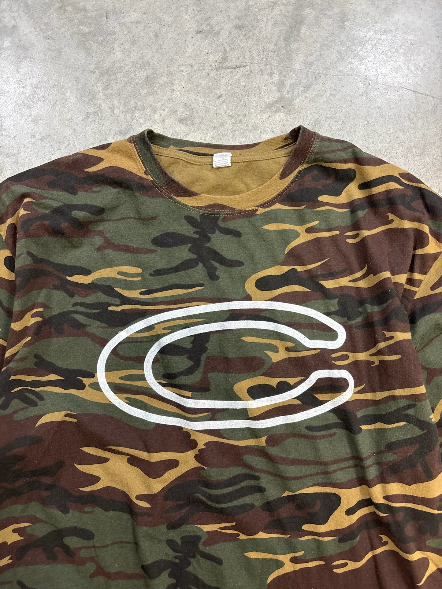 Camo 'C ' Tee