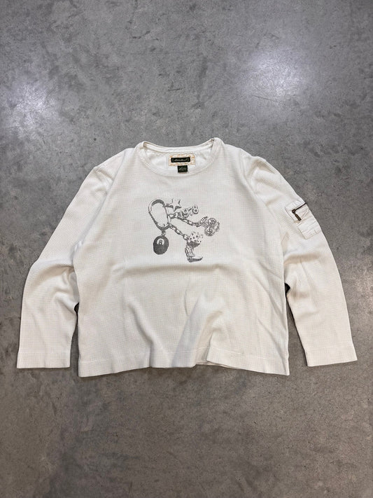 Cherry Pride ★ Y2K Thermal Longsleeve (Femme XL)
